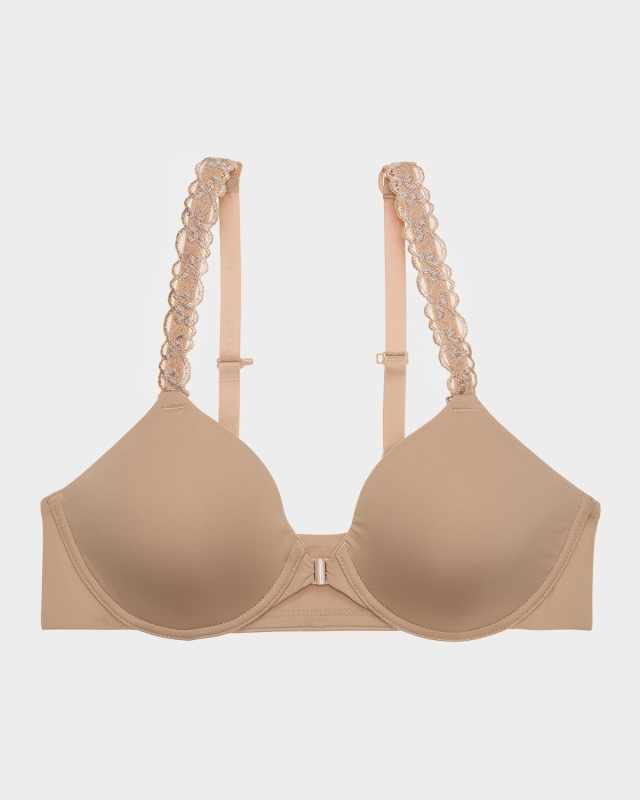 Pure Luxe Convertible Front-Closure Bra